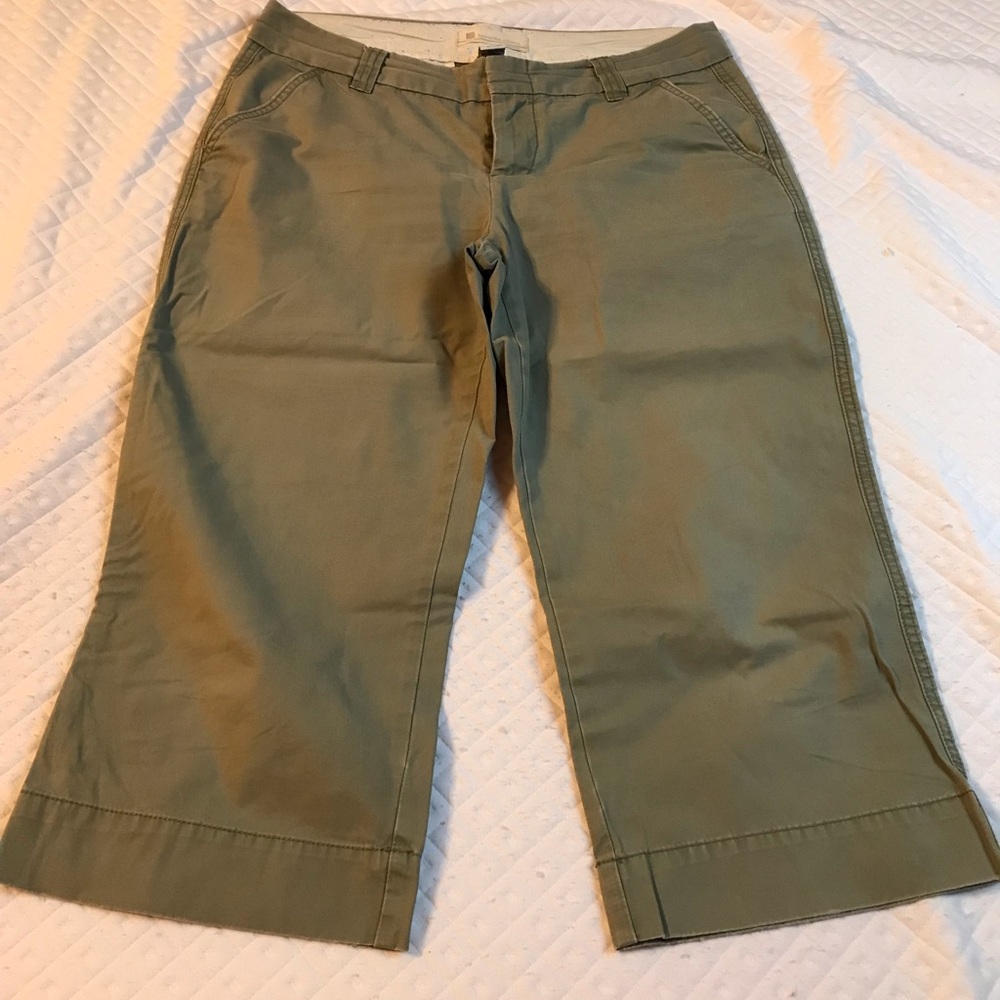 Gap favorite chino cropped pants size 10